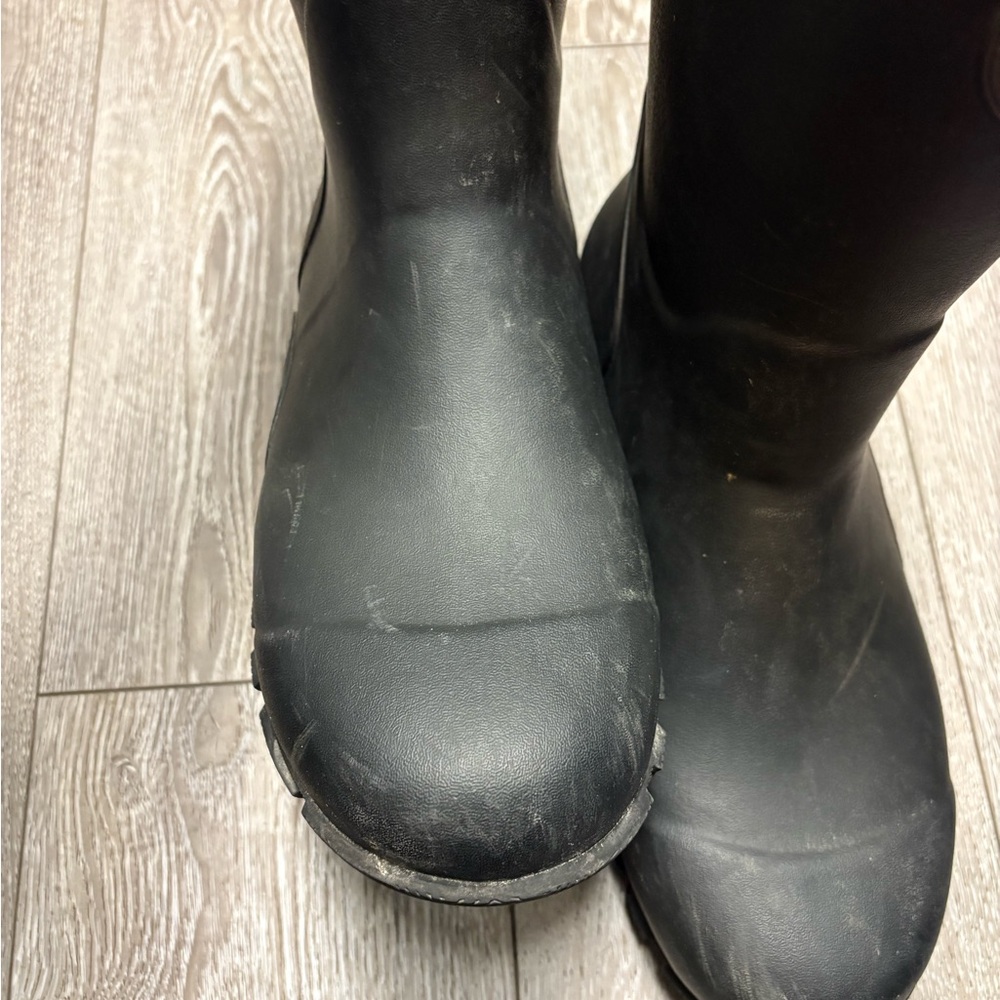 Habit waterproof Black Tall Rubber Boots - Picture 4 of 13